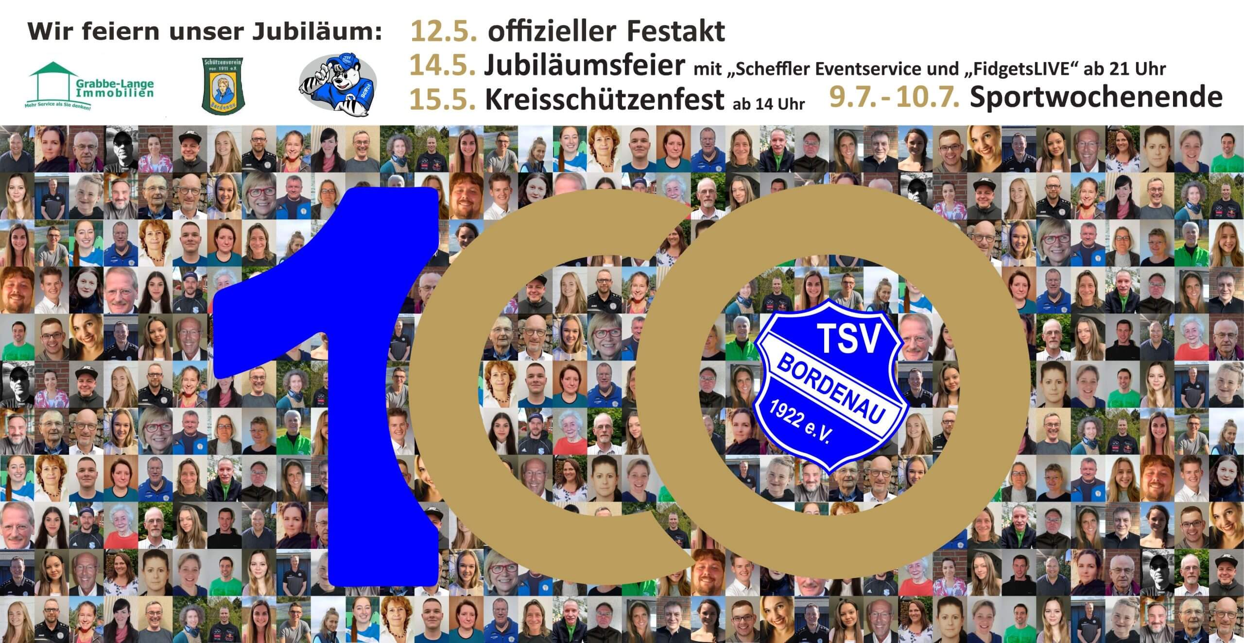 TSV Bordenau 100 Jahre Jubiläum
