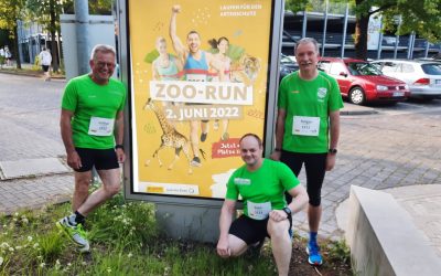 Läufer des TSV Bordenau sind beim Zoo-Run dabei
