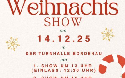 Weihnachtsshow am 14.12.2025